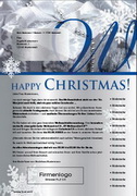 e-pm Mailingaktion - Artikel-Nr. 301190 Happy Christmas - Mailing Brief Weihnachten