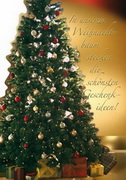 e-pm Mailingaktion - Artikel-Nr. 419388 Weihnachtsbaum - Mailing A4-Karte Weihnachten