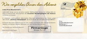 e-pm Mailingaktion - Artikel-Nr. 516513 Goldene Adventszeit - Mailing Karte Weihnachten