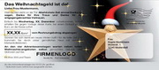 e-pm Mailingaktion - Artikel-Nr. 516817 Weihnachtsgutschein - Mailing Karte Weihnachten