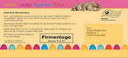 e-pm Mailingaktion - Artikel-Nr. 517182 bunte Eier - Mailing Aufkleber 

Ostern