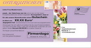 e-pm Mailingaktion - Artikel-Nr. 616641 Ostergutschein - Mailing Maxikarte 

Ostern