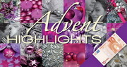 e-pm Mailingaktion - Artikel-Nr. 616694 Advent Highlights - Mailing Maxikarte Weihnachten