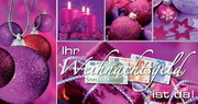 e-pm Mailingaktion - Artikel-Nr. 616700 Weihnachtsgeld - Mailing Maxikarte Weihnachten