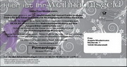 e-pm Mailingaktion - Artikel-Nr. 616708 Weihnachtsgeld - Mailing Maxikarte Weihnachten