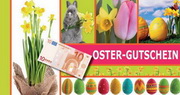 e-pm Mailingaktion - Artikel-Nr. 616759 Oster Gutschein - Mailing 

Maxikarte Ostern