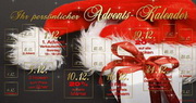 e-pm Mailingaktion - Artikel-Nr. 616802 Adventskalender - Mailing individuelle Maxikarte Weihnachten