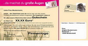 e-pm Mailingaktion - Artikel-Nr. 616912 groe Augen - Mailing Maxikarte 

Ostern