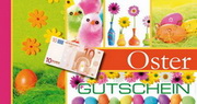 e-pm Mailingaktion - Artikel-Nr. 616979 Oster Gutschein - Mailing 

Maxikarte Ostern