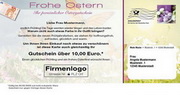 e-pm Mailingaktion - Artikel-Nr. 616981 Frohe Ostern - Mailing Maxikarte 

Ostern