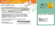 e-pm Mailingaktion - Artikel-Nr. 616983 Happy Ostern - Mailing Maxikarte 

Ostern