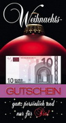 e-pm Mailingaktion - Artikel-Nr. 617219 Weihnachts Gutschein - Mailing Maxikarte Weihnachten