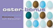 e-pm Mailingaktion - Artikel-Nr. 716190 Oster-Bonus - Mailing 

Maxikarte Ostern