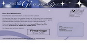 e-pm Mailingaktion - Artikel-Nr. 716217 Zeit für Geschenke - Mailing Maxikarte Weihnachten
