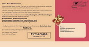 e-pm Mailingaktion - Artikel-Nr. 716218 Zeit für Geschenke - Mailing Maxikarte Weihnachten