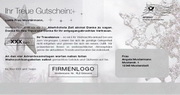 e-pm Mailingaktion - Artikel-Nr. 716438 Treuegutschein - Mailing Maxikarte Weihnachten