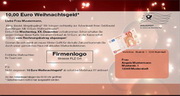 e-pm Mailingaktion - Artikel-Nr. 716846 Weihnachtsgeld - Mailing Maxikarte Weihnachten