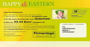 e-pm Mailingaktion - Artikel-Nr. 717002 Ostergutschein - Mailing Maxikarte 

Ostern
