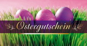 e-pm Mailingaktion - Artikel-Nr. 717010 Ostergutschein - Mailing 

Maxikarte Ostern