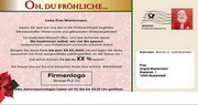 e-pm Mailingaktion - Artikel-Nr. 717157 Oh du fröhliche - Mailing Maxikarte Weihnachten