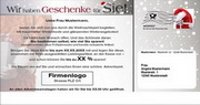 e-pm Mailingaktion - Artikel-Nr. 717185 Geschenk für Sie - Mailing Maxikarte Weihnachten