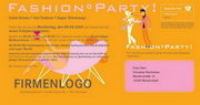 e-pm Mailingaktion - Artikel-Nr. 419433 Fashion Party - Mailing Maxikarte Fashion-Party