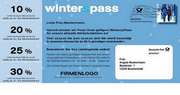 e-pm Mailingaktion - Artikel-Nr. 419551 Winterspass - Mailing Maxikarte Winter