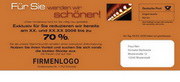 e-pm Mailingaktion - Artikel-Nr. 419596 Sale Umbau - Mailing Karte Räumungsverkauf