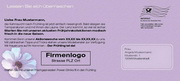 e-pm Mailingaktion - Artikel-Nr. 420009 Durch die Blume - Mailing Karte 

frühjahr