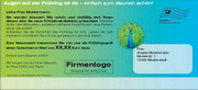 e-pm Mailingaktion - Artikel-Nr. 420022 Eitelkeit - Mailing Karte frühjahr