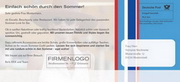 e-pm Mailingaktion - Artikel-Nr. 420071 durch den Sommer - Mailing Karte 

Sommer