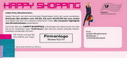 e-pm Mailingaktion - Artikel-Nr. 516193 Happy shopping - Mailing Karte Herbst