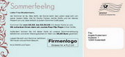 e-pm Mailingaktion - Artikel-Nr. 516247 Sommerfeeling - Mailing Karte Sommer