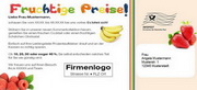 e-pm Mailingaktion - Artikel-Nr. 516251 Fruchtige Preise - Mailing Aufkleber 

Sommer