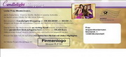 e-pm Mailingaktion - Artikel-Nr. 516265 Candlelight - Mailing Karte Shopping-Night