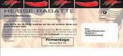 e-pm Mailingaktion - Artikel-Nr. 516308 heisser rabatt - Mailing Karte Herbst