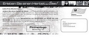 e-pm Mailingaktion - Artikel-Nr. 516321 Herbst der Sinne - Mailing Karte Herbst