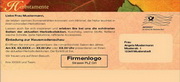 e-pm Mailingaktion - Artikel-Nr. 516351 Herbstamente - Mailing Karte Herbst