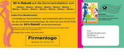 e-pm Mailingaktion - Artikel-Nr. 516353 Sale - Mailing Karte Sommer