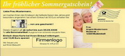 e-pm Mailingaktion - Artikel-Nr. 516393 Sommergutschein - Mailing Karte 

Sommer