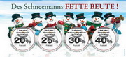 e-pm Mailingaktion - Artikel-Nr. 516421 Schneemanns Beute - Mailing Aufkleber Winter
