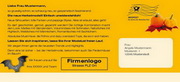 e-pm Mailingaktion - Artikel-Nr. 516458 Halloween - Mailing Karte fr Dialogpost