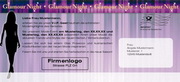 e-pm Mailingaktion - Artikel-Nr. 516476 glamour night - Mailing Karte Shopping-Night