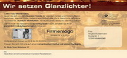 e-pm Mailingaktion - Artikel-Nr. 516485 Glanzlichter - Mailing Karte Vor-Advent