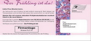 e-pm Mailingaktion - Artikel-Nr. 516640 Durch die Blume - Mailing Karte 

frühjahr