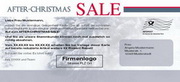 e-pm Mailingaktion - Artikel-Nr. 516651 After Christmas sale - Mailing Karte Jahresfinale