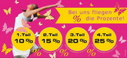 e-pm Mailingaktion - Artikel-Nr. 516672 Prozente fliegen weg - 

Mailing Aufkleber Sommer