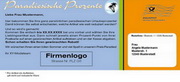 e-pm Mailingaktion - Artikel-Nr. 516675 Paradies - Mailing Aufkleber Sommer