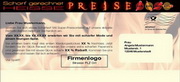e-pm Mailingaktion - Artikel-Nr. 516677 Scharf gerechnet - Mailing Aufkleber Herbst