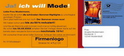 e-pm Mailingaktion - Artikel-Nr. 516687 Ich will - Mailing Karte Sommer